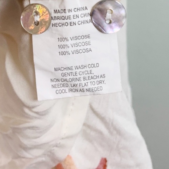 NWT O’Neill Boyce Floral High Low Button Down Maxi Dress - Picture 8 of 9